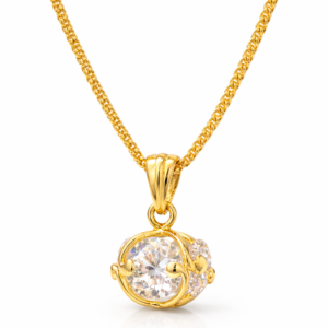 Solitaire Designer Pendant Necklace for Women