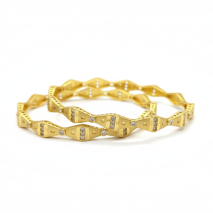 Classic Stone-Studded Bangle