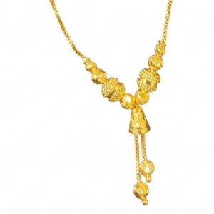 Traditional Long Chain with Decorative Drop Design