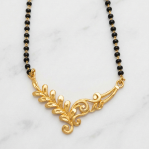 Elegant Leaf Design Mangalsutra